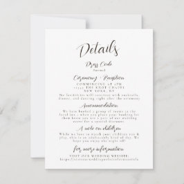 Tarjeta de gabinete de detalles Minimalistas moder