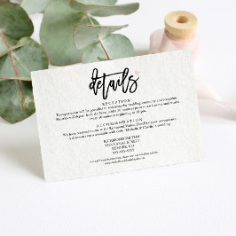 Tarjeta de gabinete de detalles Minimalistas moder