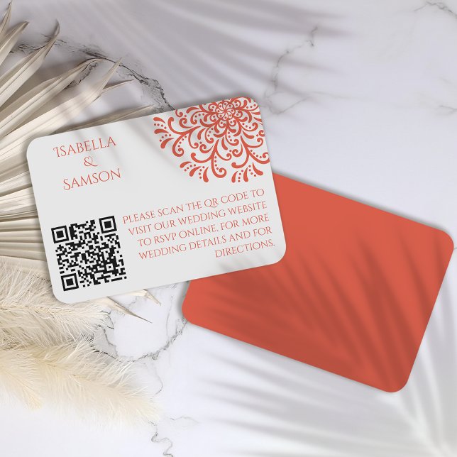 Tarjeta de gabinete de flor rojo Naranja caprichos (Subido por el creador)