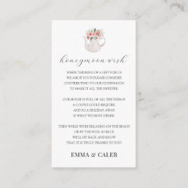 Tarjeta de gabinete de fondos de viaje de luna de