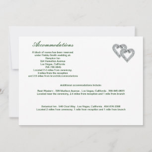 Tarjeta de gabinete de personalizado Lime Hearts