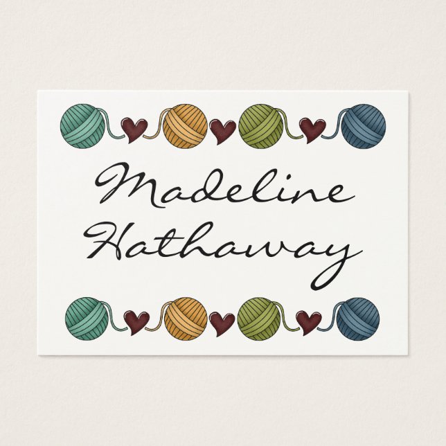 Tarjeta de gabinete de regalo / etiqueta - punto - (Frente)