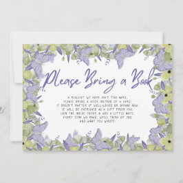 Tarjeta de gabinete de solicitud de libro de Baby 