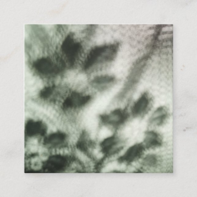 tarjeta de gabinete de tela de encaje (Anverso)