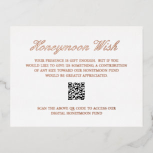 Tarjeta de gabinete del Boda del código QR del Rel