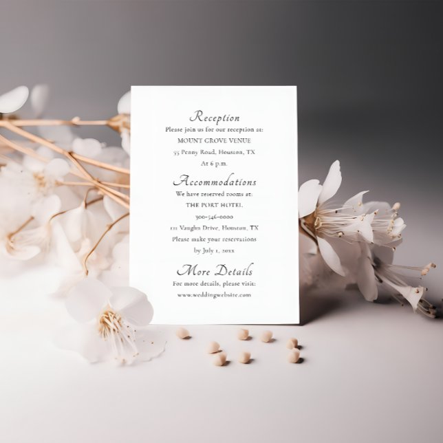 Tarjeta de gabinete elegante de escritura mínima (Subido por el creador)