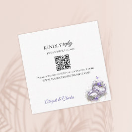 Tarjeta de gabinete lilac moderna