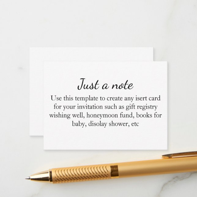 Tarjeta de gabinete minimalista Boda moderno (Anverso/Reverso In Situ)