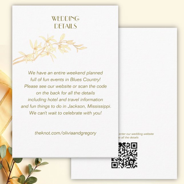 Tarjeta de gabinete para Bodas de flores sin tiemp (Subido por el creador)