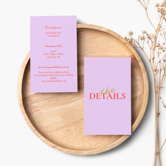 Tarjeta de gabinete para detalles Bodas modernos y (Subido por el creador)
