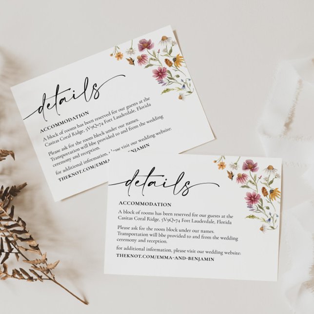Tarjeta de gabinete para detalles de Boda de flore (Subido por el creador)