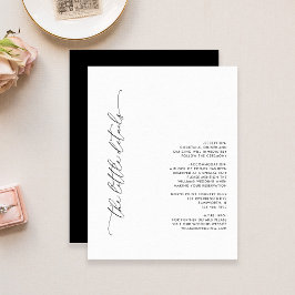 Tarjeta de gabinete para detalles de Bodas blancos