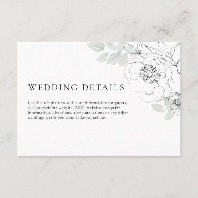 Tarjeta de gabinete para detalles de Ilustraciones (Anverso)