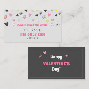 Tarjeta de gabinete para El día de San Valentín Jo