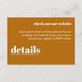 Tarjeta de gabinete retro moderna