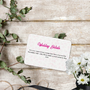 tarjeta de gabinete rosa floral