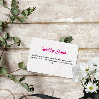 tarjeta de gabinete rosa floral