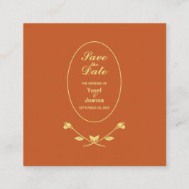 Tarjeta de gabinete RSVP de código QR de boda