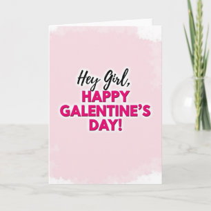 Tarjeta de Galentines para Mejor Amiga