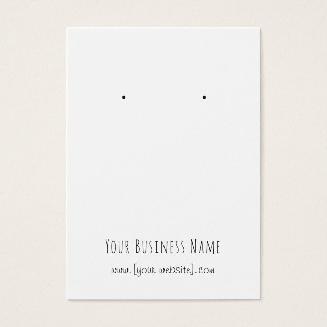 Tarjeta de ganancia simple de Personalizado de esc (Frente)