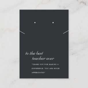 TARJETA DE GANANCIAS DE REGALO NEGRO Y BLANCO