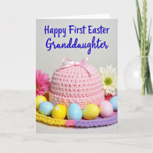 Tarjeta de ganchillo de celebración