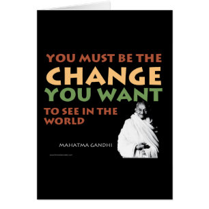 Tarjeta de Gandhi