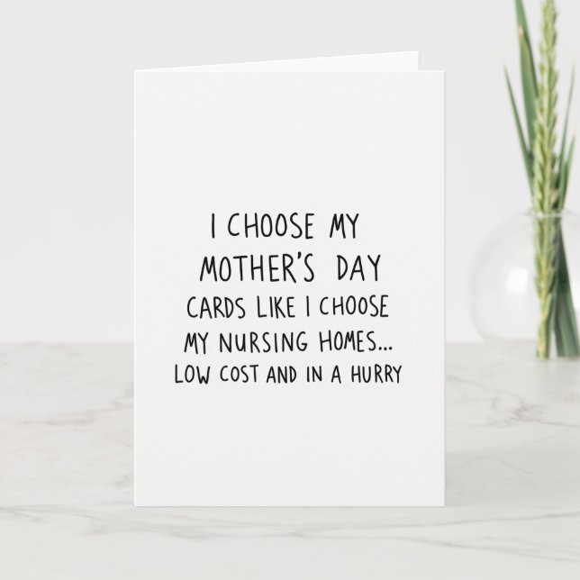 Tarjeta de garabatos del Día de la Madre (Anverso)