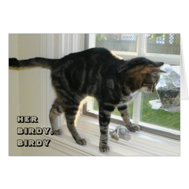 Tarjeta de gato LOL (Anverso (Horizontal))