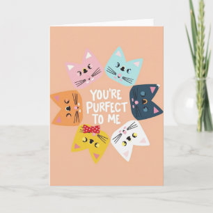 Tarjeta de gato Purrfecto
