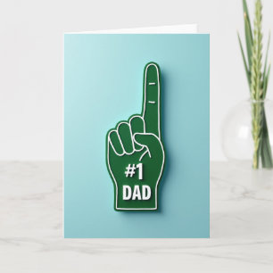 Tarjeta de gesto de papá Verdant 1