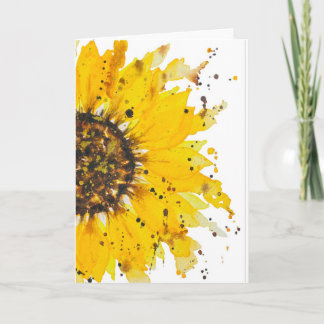 Tarjeta de girasol AnimaMe