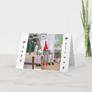 TARJETA DE "GNOME" A "SU CASA" EN TEMPORADA DE VACACIONES