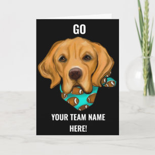 Tarjeta de Golden Retriever