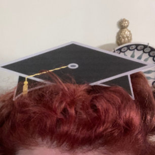 Tarjeta de Gorra de Fiesta de licenciado de catego