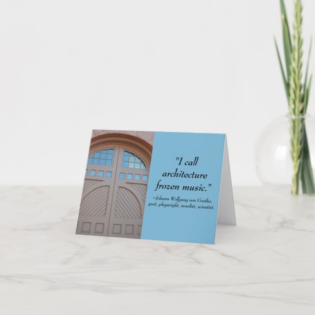 Tarjeta de grado de la arquitectura de presupuesto (Anverso)