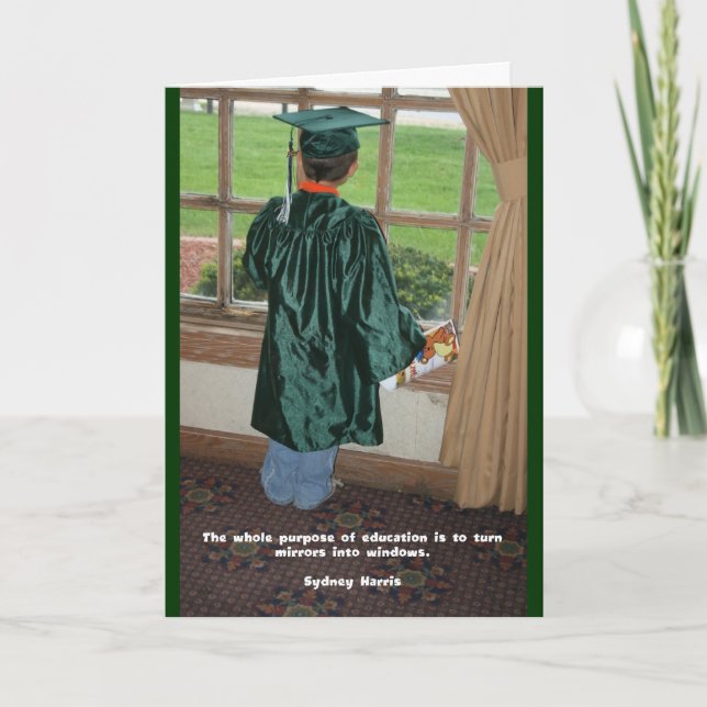 Tarjeta de graduación (Anverso)