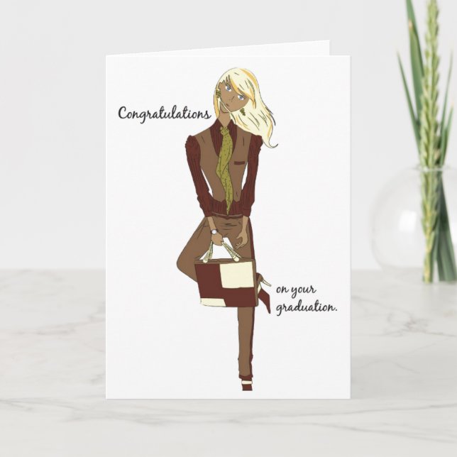 Tarjeta de graduación (Anverso)