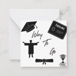 Tarjeta de graduación