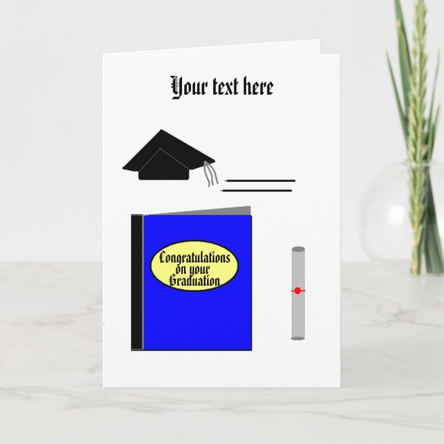 Tarjeta de graduación (Anverso)