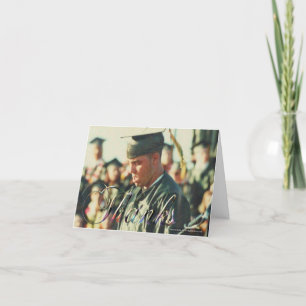 Tarjeta de graduación/agradecimiento (Personalize)