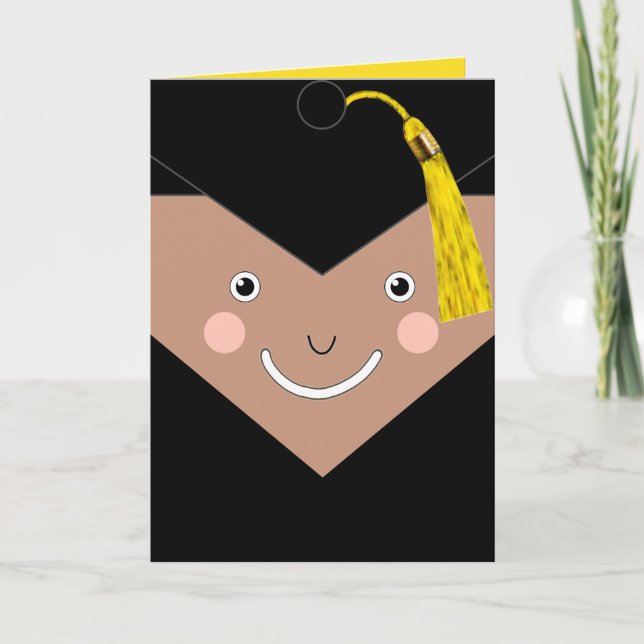 Tarjeta de graduación creativa (Anverso)