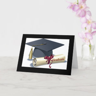 Tarjeta de graduación cristiana