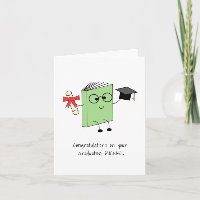 Tarjeta de Graduación Cuta (Anverso)