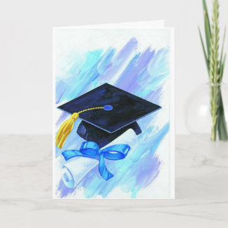 tarjeta de graduación de felicitaciones