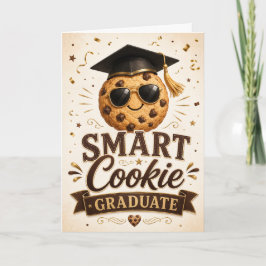 Tarjeta de graduación de Galleta Inteligente