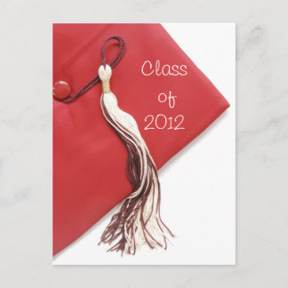Tarjeta de graduación de la promoción de 2012