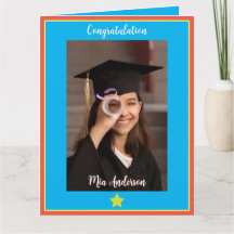 Tarjeta de graduación de Little Superstar