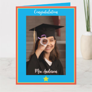 Tarjeta de graduación de Little Superstar