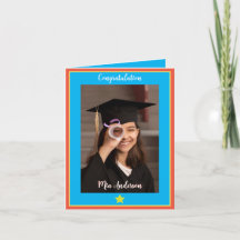 Tarjeta de graduación de Little Superstar